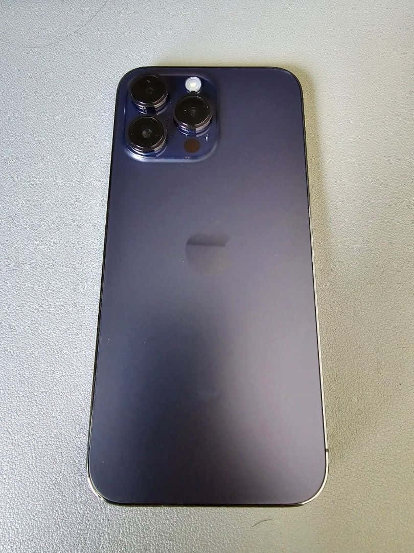Purple iPhone 14 Pro Max, triple camera lenses, purple, SD Phone Wallpaper