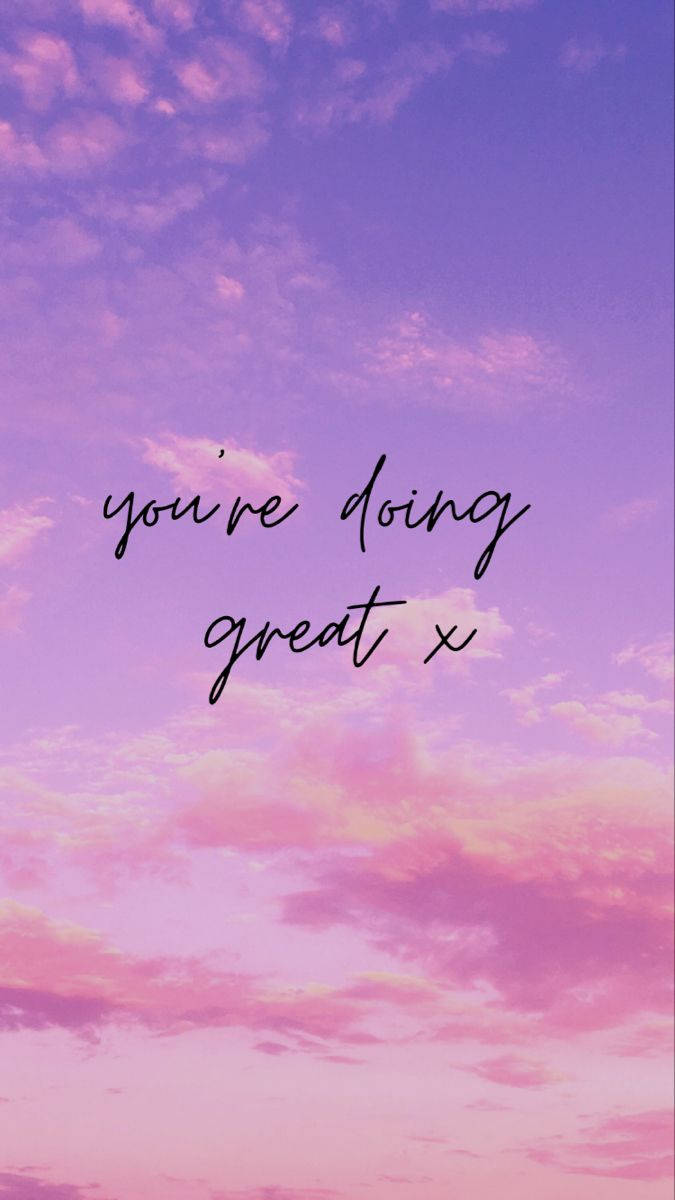 purple iPhone, twilight sky, soft pink and purple clouds, SD Phone Wallpaper
