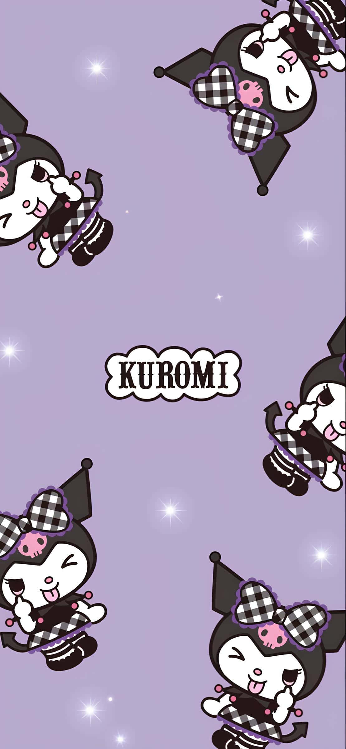 Kuromi, purple, lavender, Full HD Phone Wallpaper