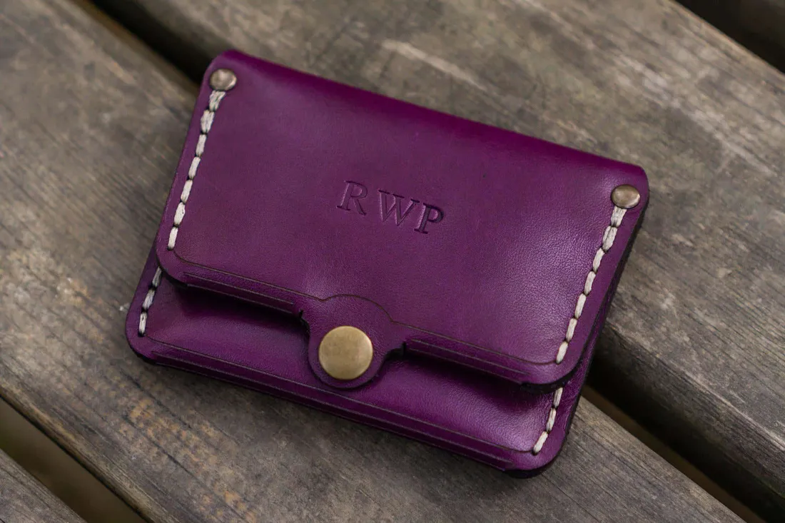 Purple Leather