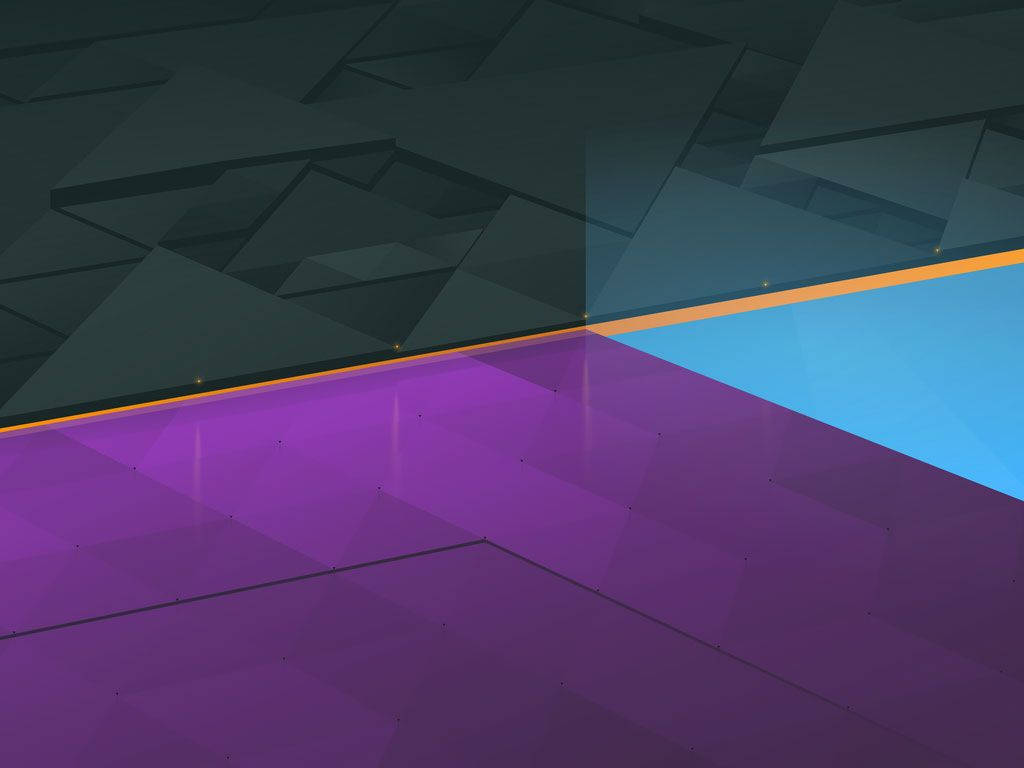 deep purple blue, dark gray, geometric polygonal planes, SD Desktop Wallpaper