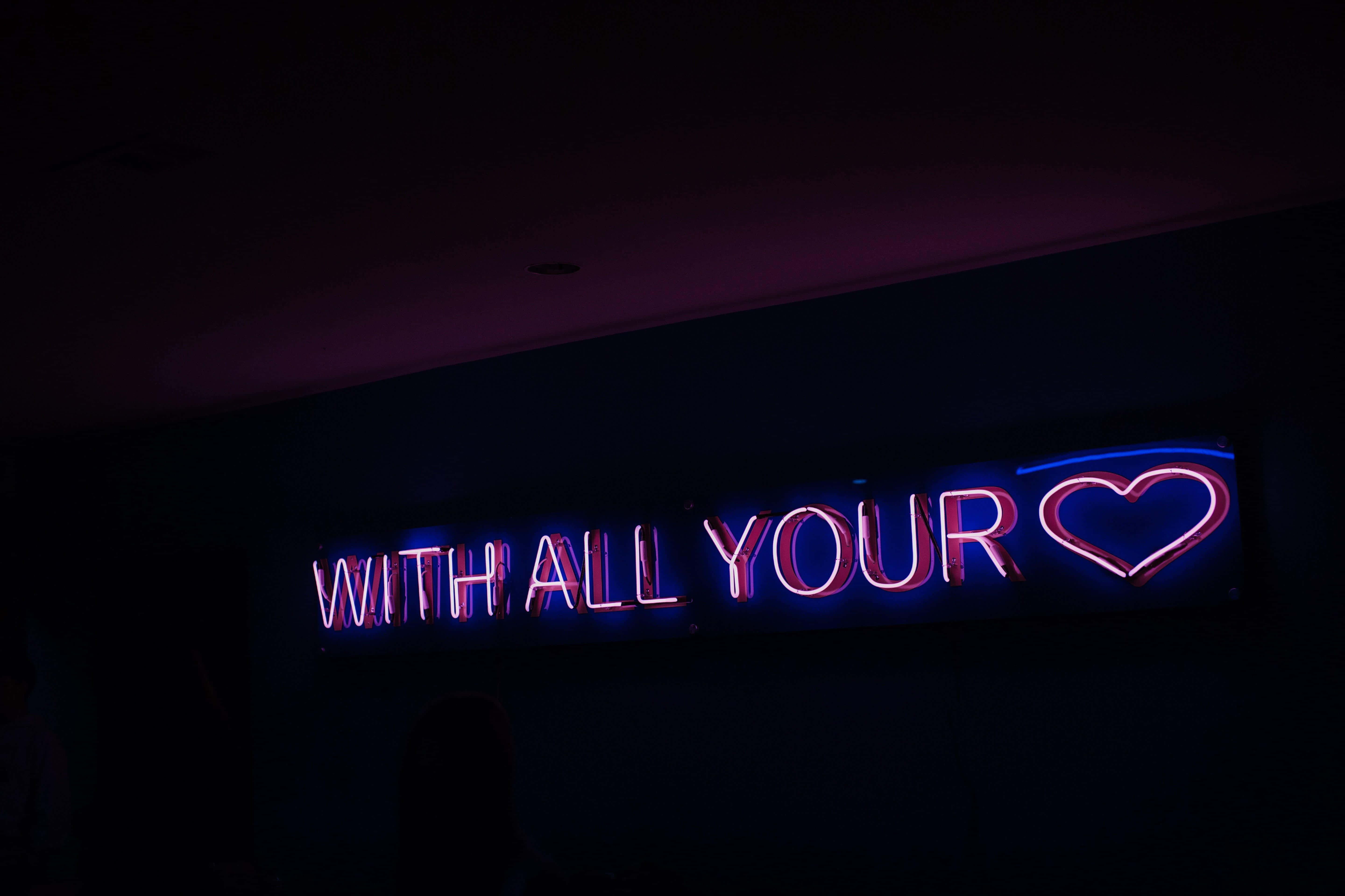 purple neon aesthetic computer, deep purple, neon aesthetic, 5K Desktop Wallpaper