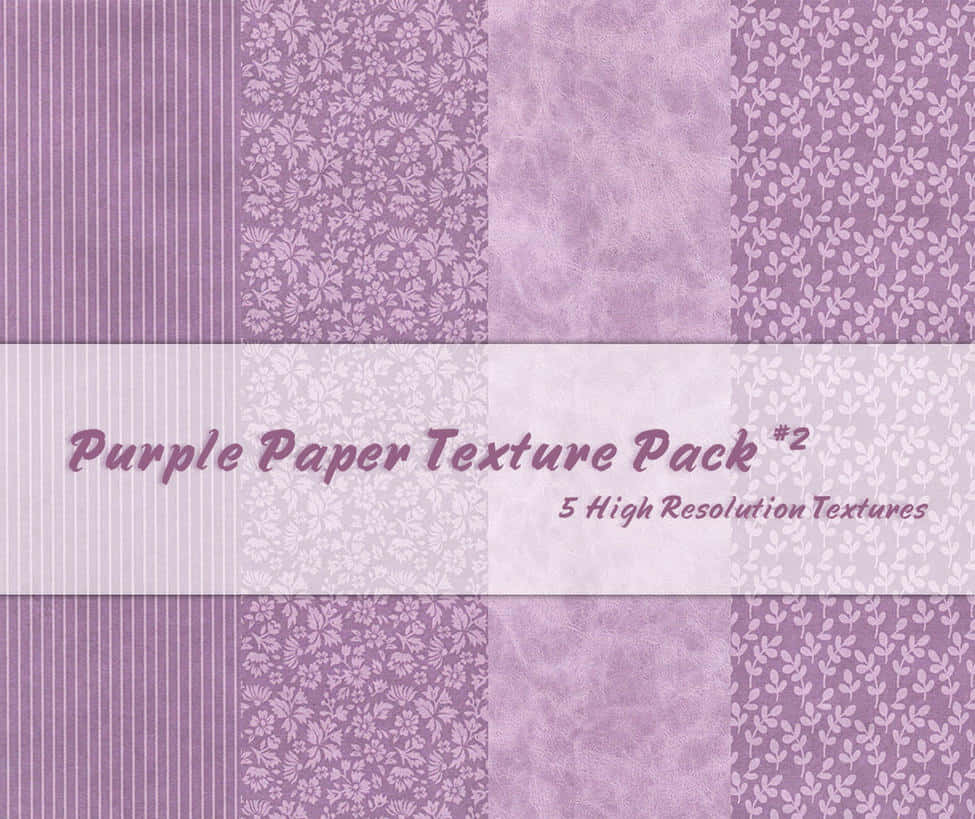 purple paper, stripes, floral, SD Desktop Wallpaper