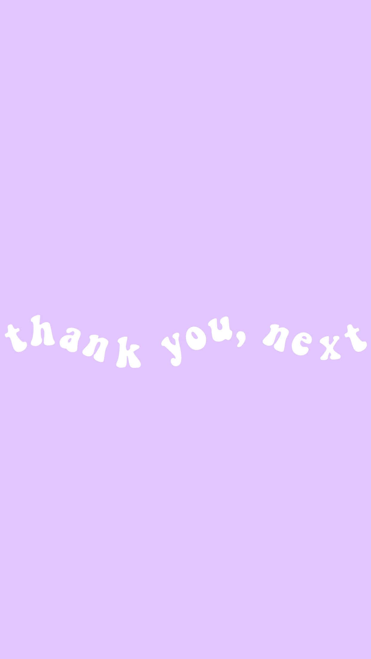 Purple Pastel iPhone, lavender, white cursive text, Full HD Phone Wallpaper