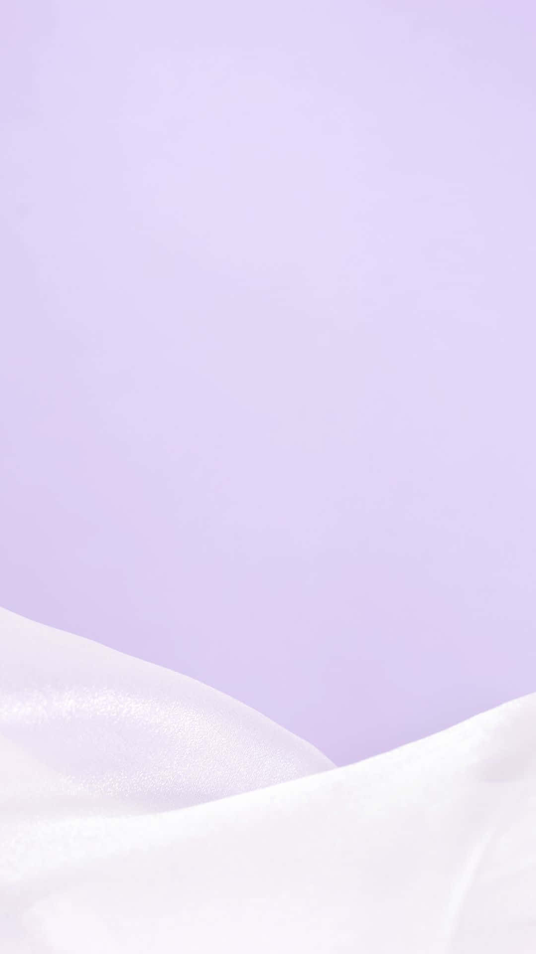 Purple Pastel iPhone, lavender background, soft white fabric, Full HD Phone Wallpaper
