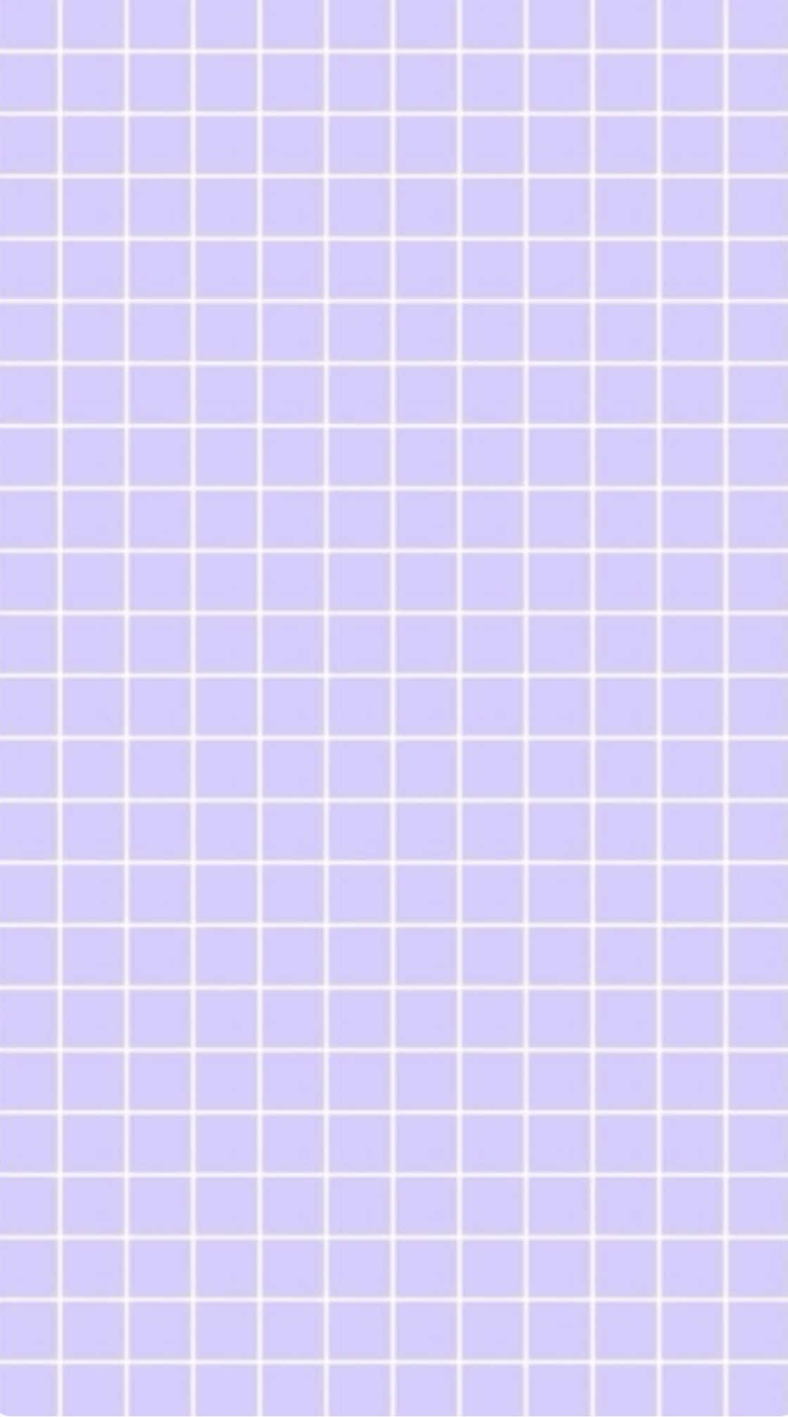 Purple Pastel iPhone, lavender grid pattern, crisp white lines, Full HD Phone Wallpaper