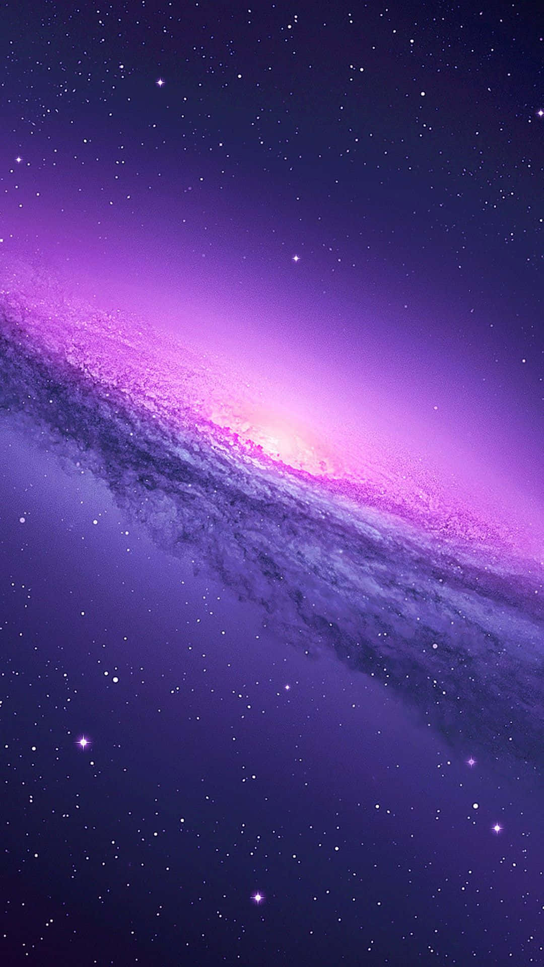 Purple Phone, spiral galaxy, vibrant purple, Full HD Phone Wallpaper