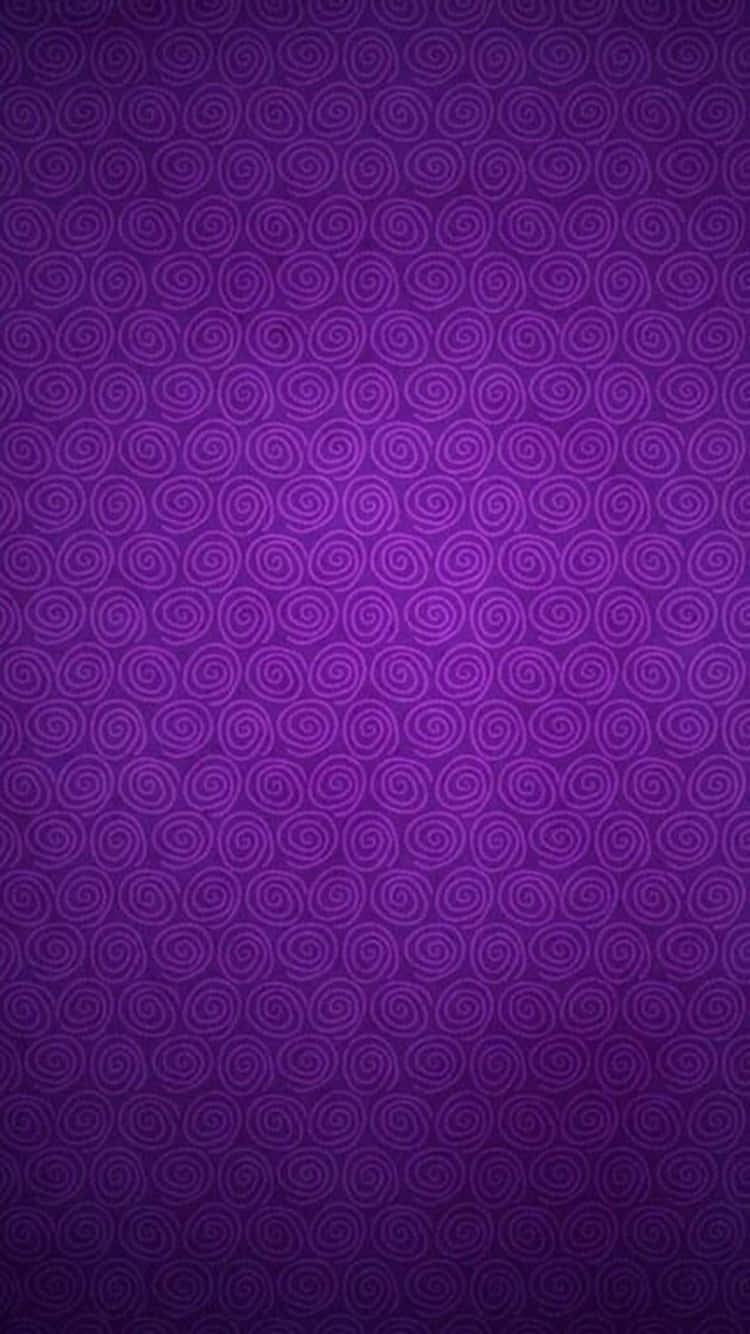 purple phone, gradient purple, repeating spiral patterns, HD Phone Wallpaper