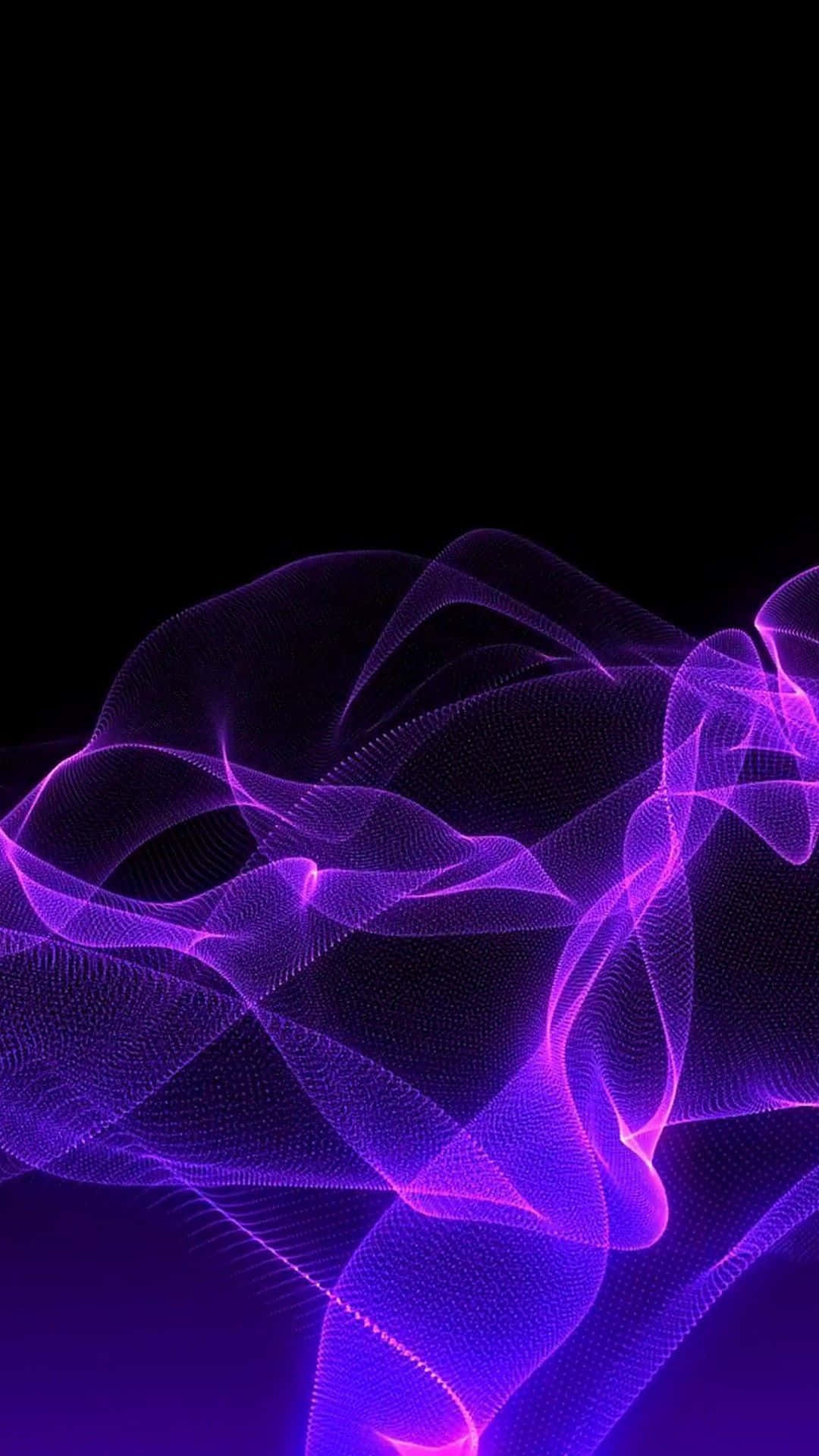 purple, blue, abstract wave animation, Full HD Phone Wallpaper