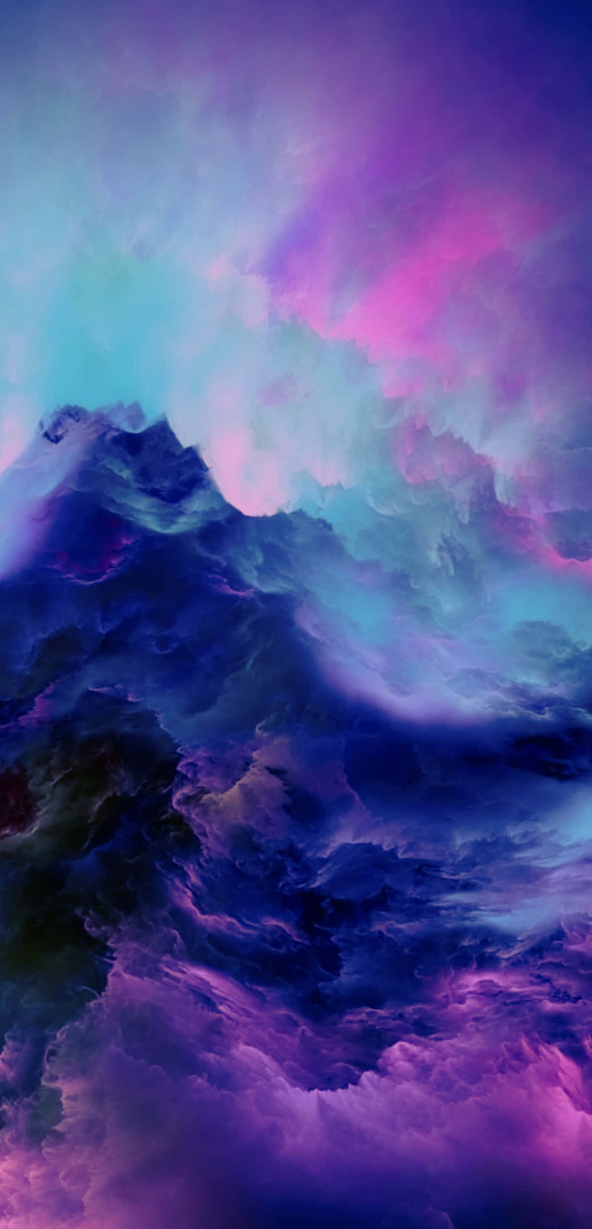 Purple Clouds, vibrant purple, pink, Full HD Phone Wallpaper