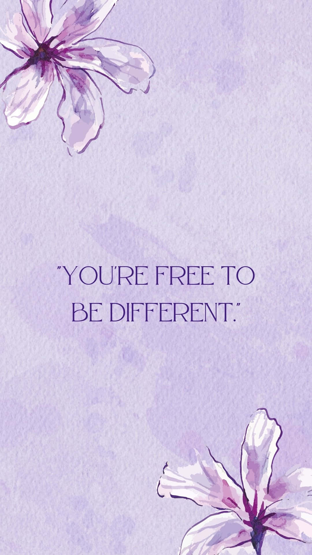 lavender, purple flowers, inspirational quote, Full HD Phone Wallpaper