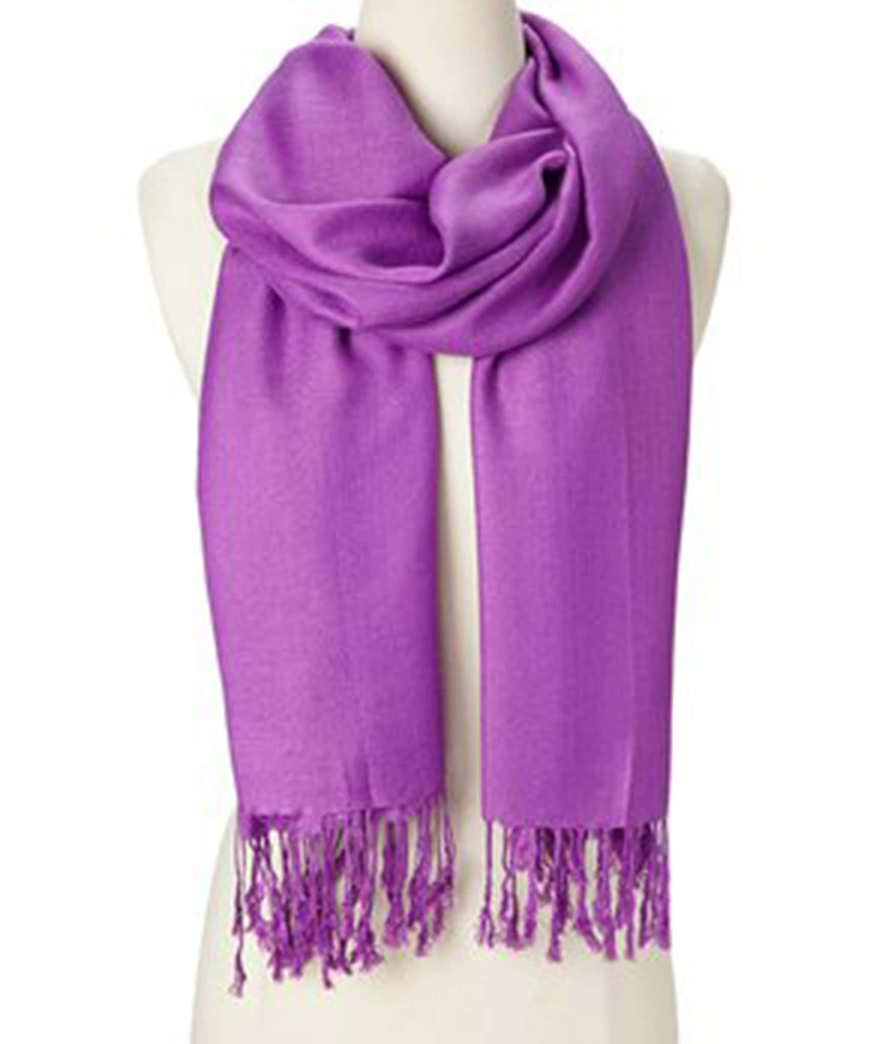 Purple Scarf, vibrant purple, fringed ends, Full HD Phone Wallpaper
