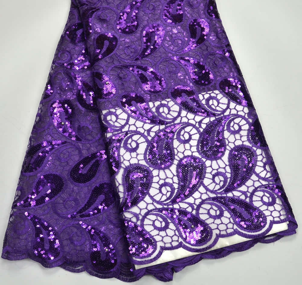 purple sequins, lace fabric, sequin paisley patterns, SD Desktop Wallpaper
