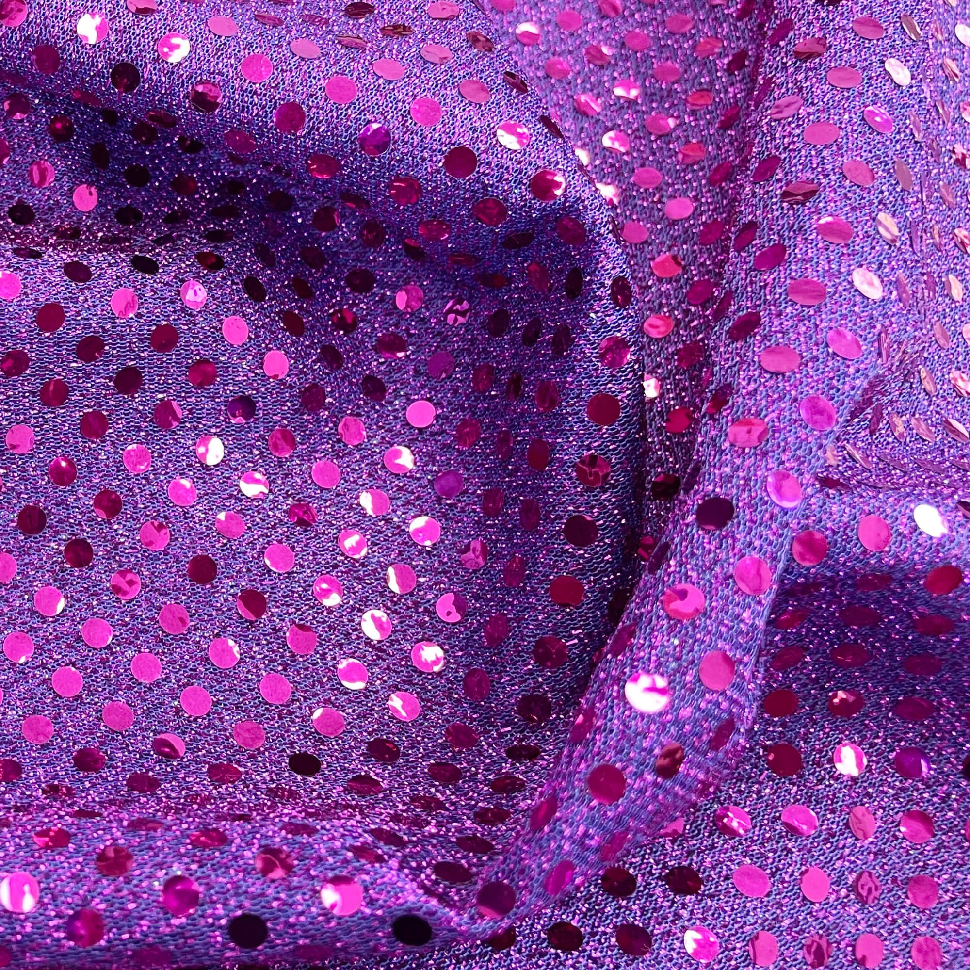 Purple Sequins, shimmering purple fabric, bright pink sequins, Full HD Desktop Wallpaper