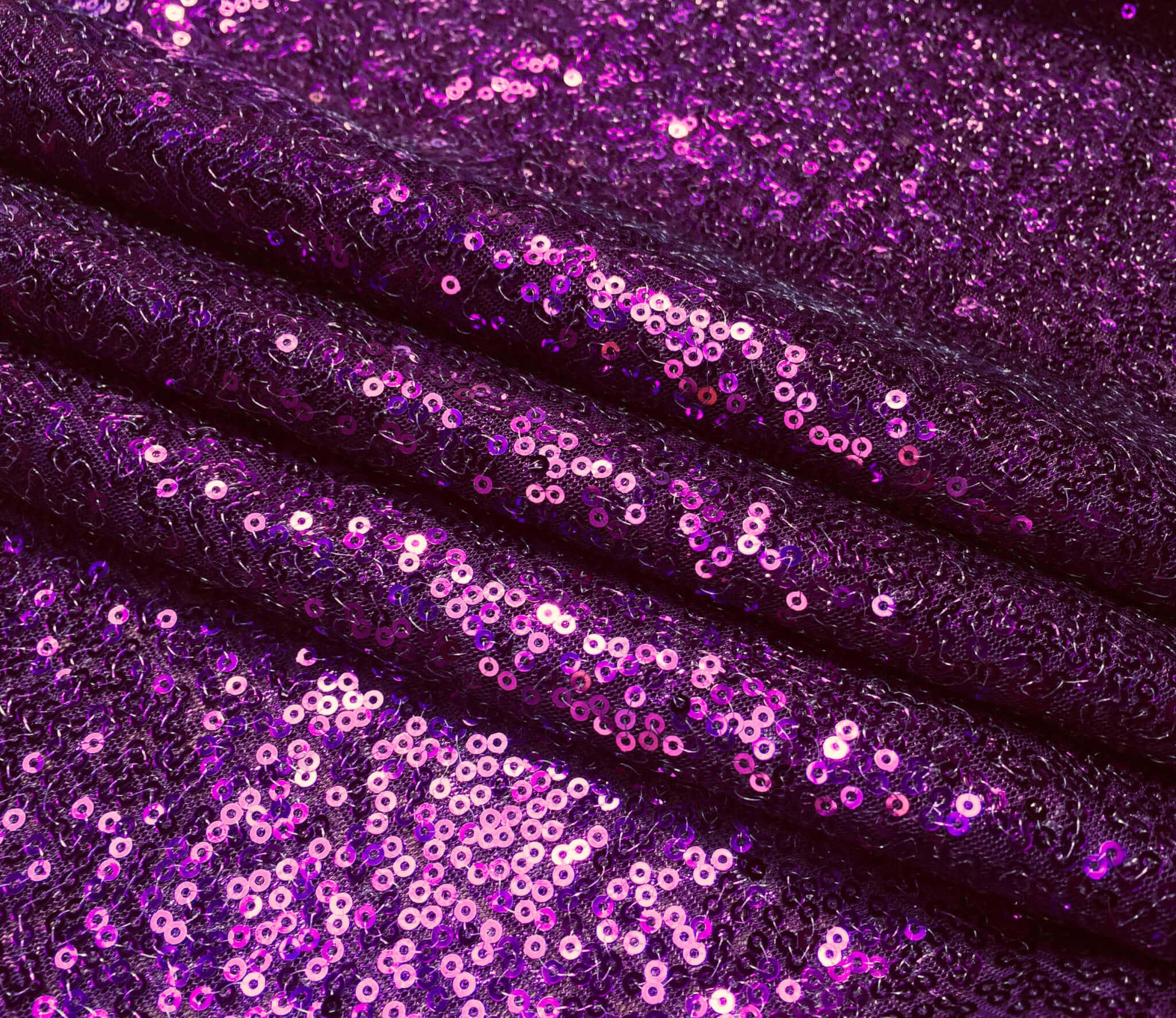 Purple Sequins, rich purple fabric, shimmering pink sequins, Full HD Desktop Wallpaper