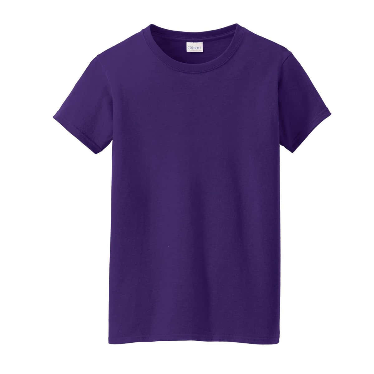 purple crew neck t-shirt, solid purple, white background, SD Desktop Wallpaper