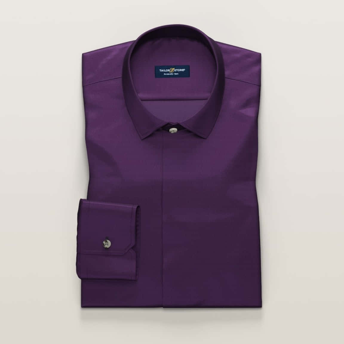 deep purple dress shirt, button cuff, collar tag, SD Desktop Wallpaper