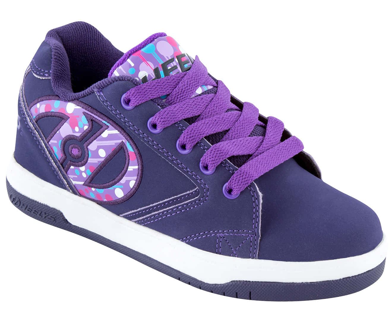 purple shoes, vibrant purple, colorful abstract patterns, HD Desktop Wallpaper