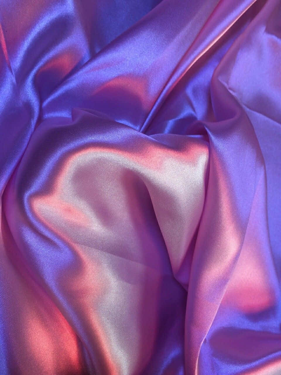 purple silk fabric, satin fabric, glossy folds, HD Phone Wallpaper