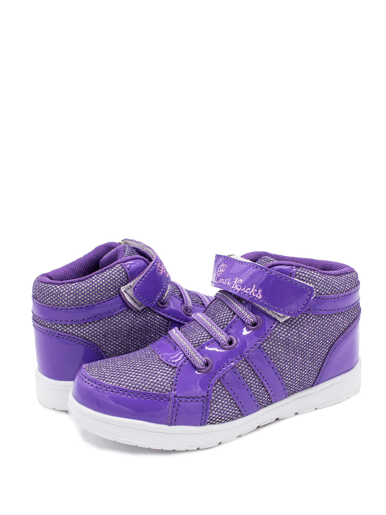 purple high-top sneakers, glittery mesh, white soles, Full HD Phone Wallpaper