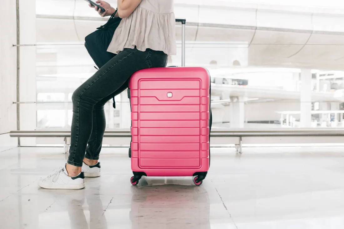 Purple Suitcase