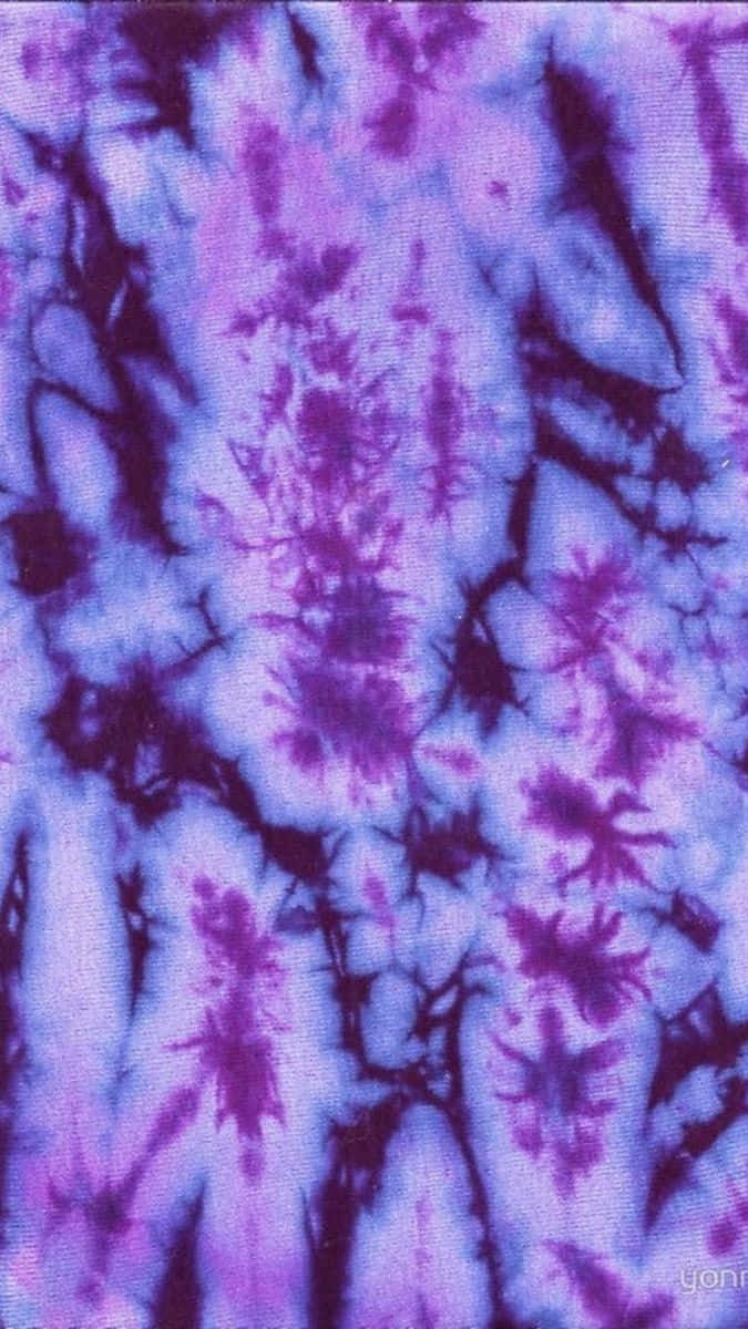 purple tie dye, vibrant purple, blue tie dye, SD Phone Wallpaper