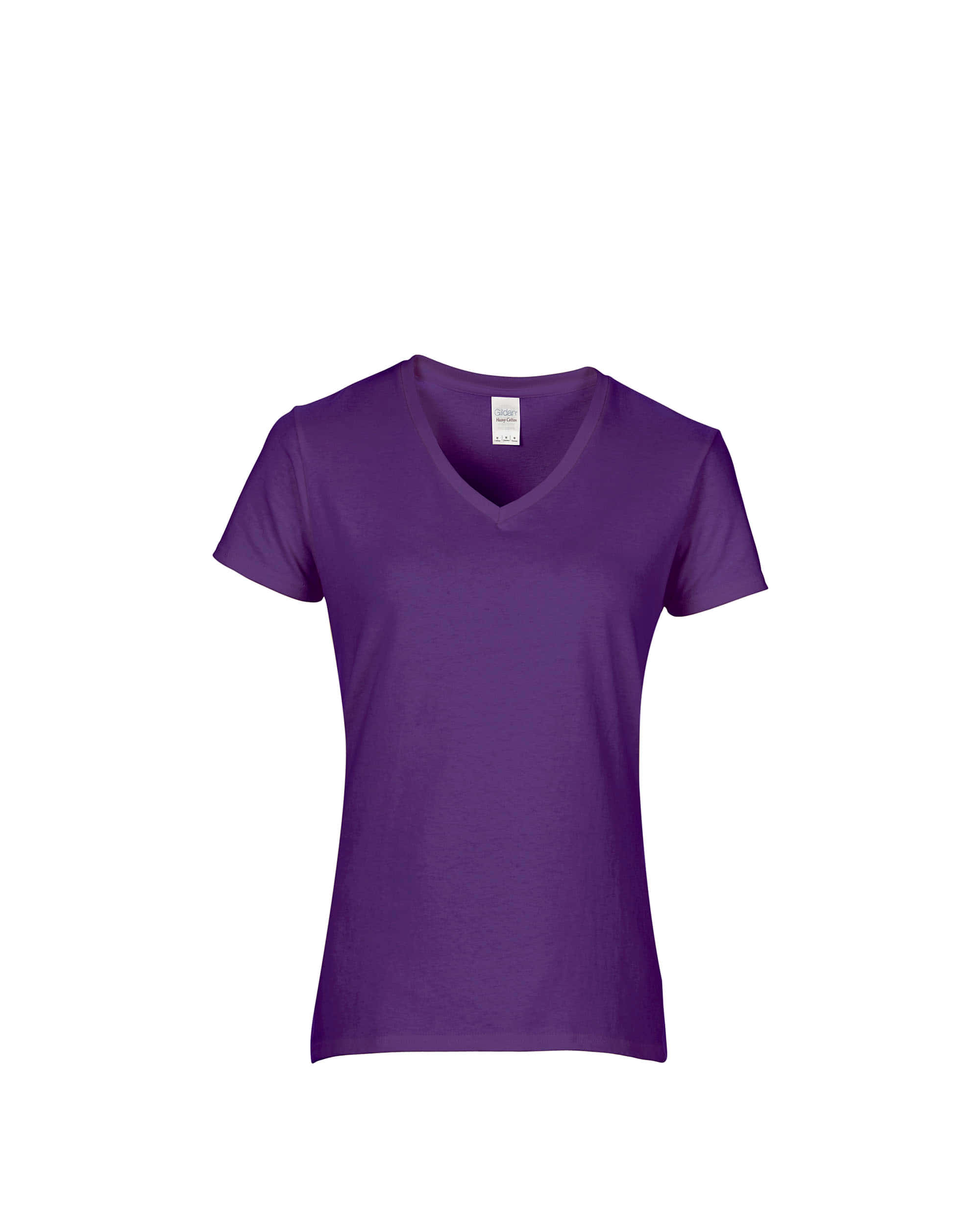 purple v-neck t-shirt, solid purple, plain white background, Full HD Phone Wallpaper