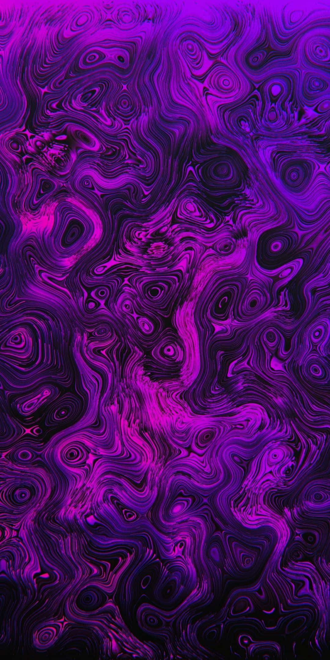 purple, black, swirls, Full HD Phone Wallpaper