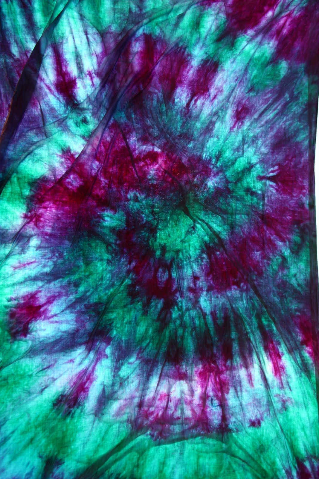 purple tie dye, electric teal, magenta, HD Phone Wallpaper