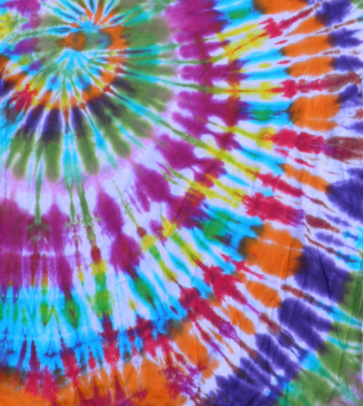 Purple Tie Dye, rainbow tie-dye, swirling patterns, HD Phone Wallpaper