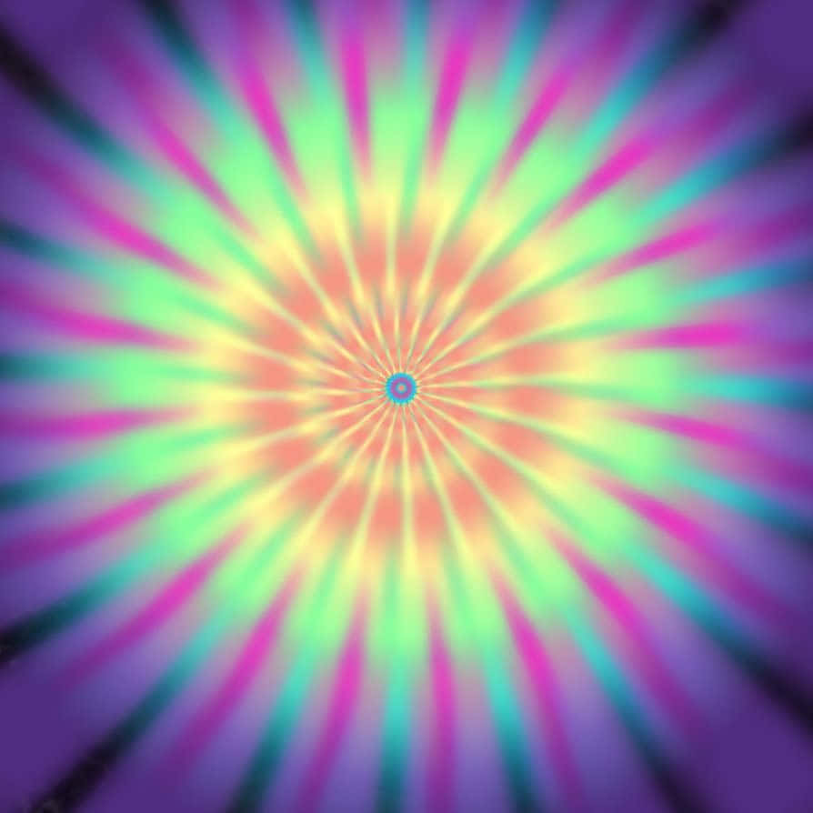 Purple Tie Dye, neon colors, kaleidoscopic explosion, SD Desktop Wallpaper