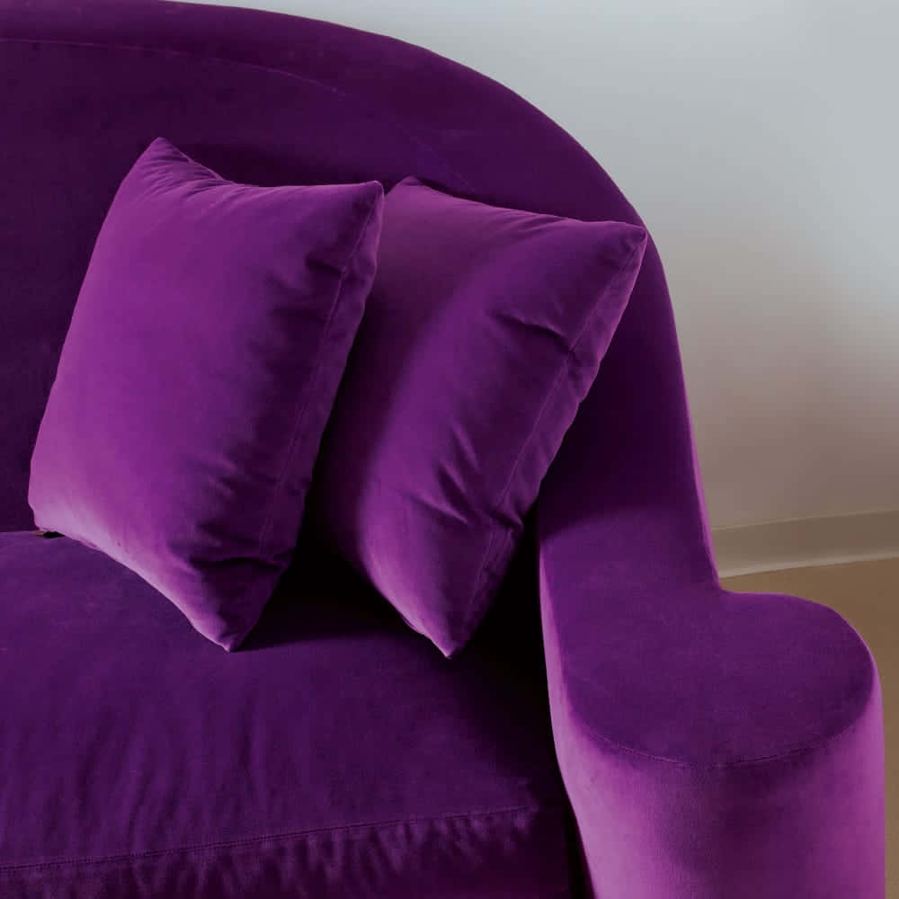 purple velvet, deep purple velvet sofa, matching cushions, SD Desktop Wallpaper
