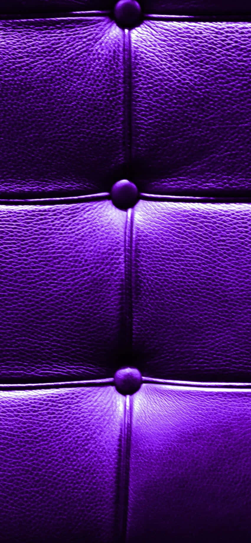 deep purple, tufted leather surface, three vertical buttons, HD Phone Wallpaper