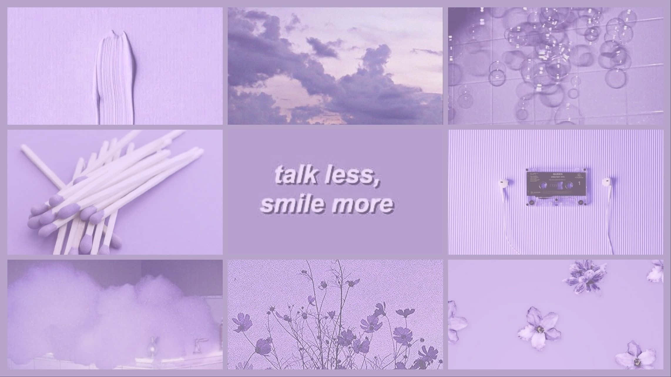 Pretty Purple, lavender-toned, clouds, Full HD Desktop Wallpaper