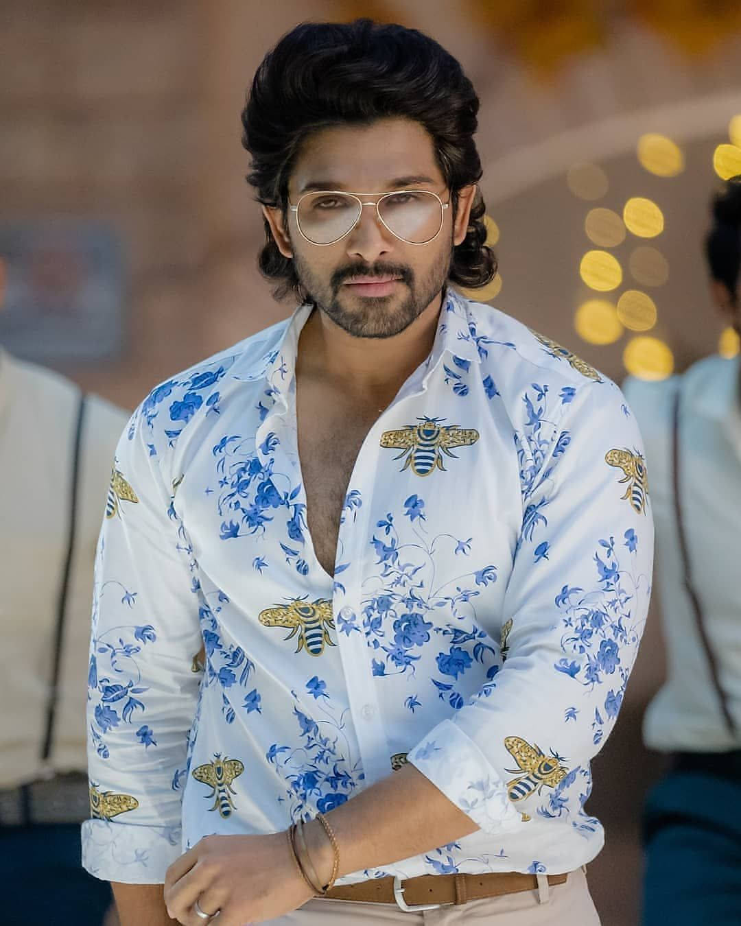 Pushpa, Allu Arjun, white shirt, HD Phone Wallpaper