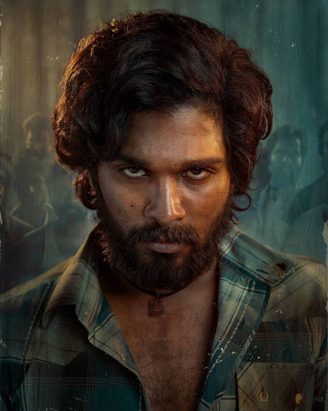 Pushpa, Allu Arjun, cinematic portrait, HD Phone Wallpaper