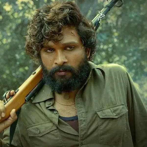 Puspa, rifle, bearded man, SD Desktop Wallpaper