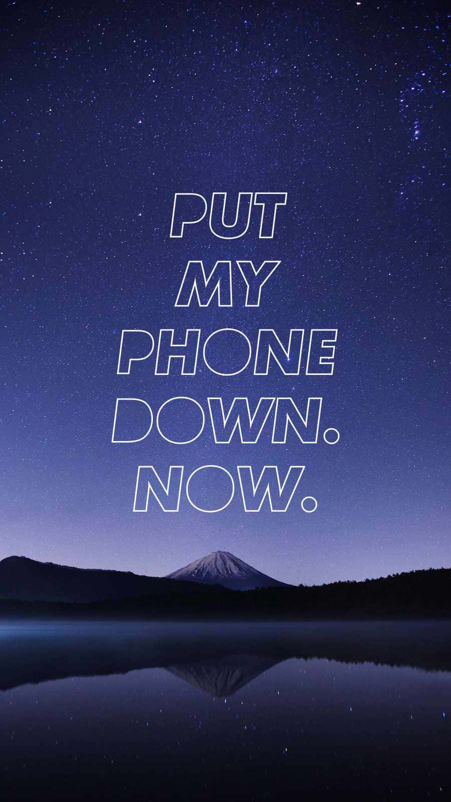 starry night sky, calm lake, snow-capped mountain silhouette, HD Phone Wallpaper
