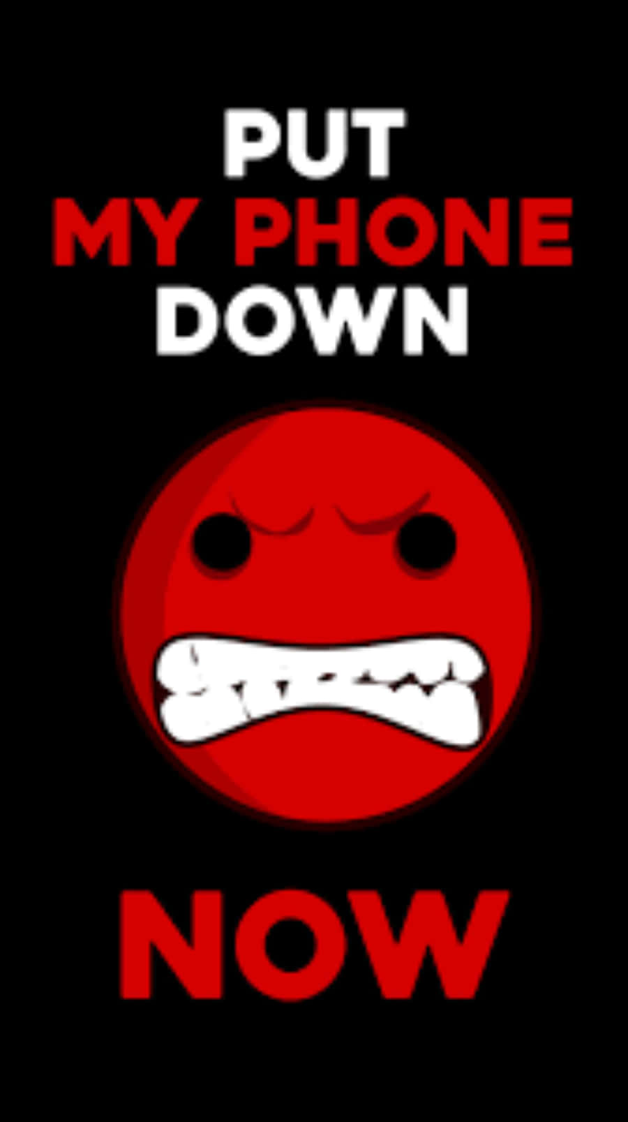 red angry emoji, gritted teeth, furrowed brows, HD Phone Wallpaper