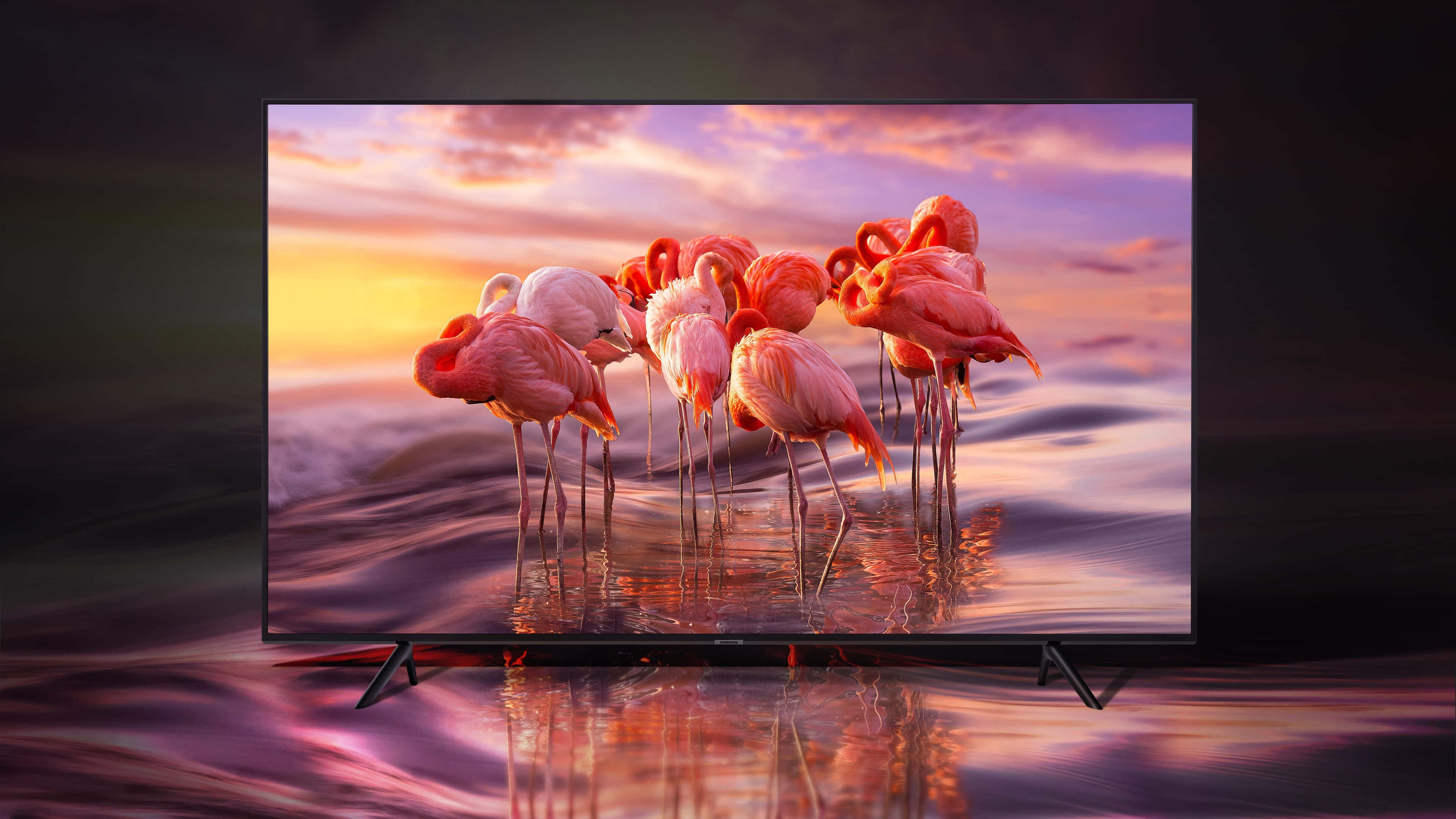 QLED, 3840 x 2160, sunset, 4K Desktop Wallpaper