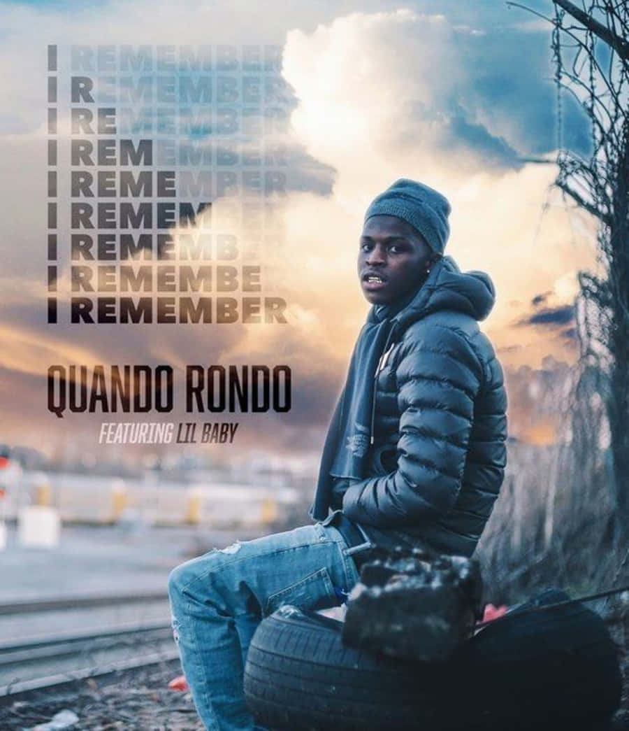Quando Rondo, beanie, puffer jacket, SD Phone Wallpaper