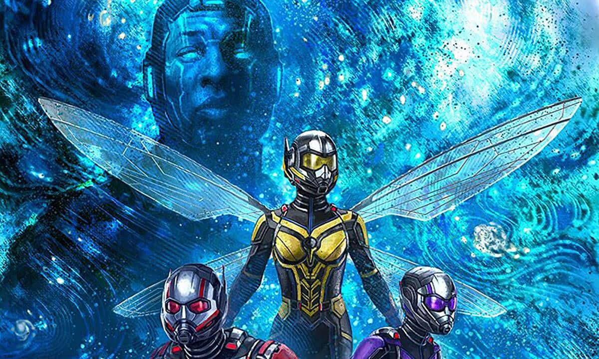 Quantum Realm, superhero ants, translucent wings, SD Desktop Wallpaper
