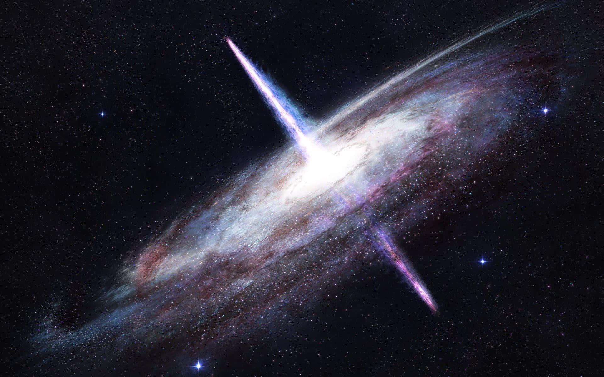 Quasar, 1920 x 1200, purple, Full HD Desktop Wallpaper
