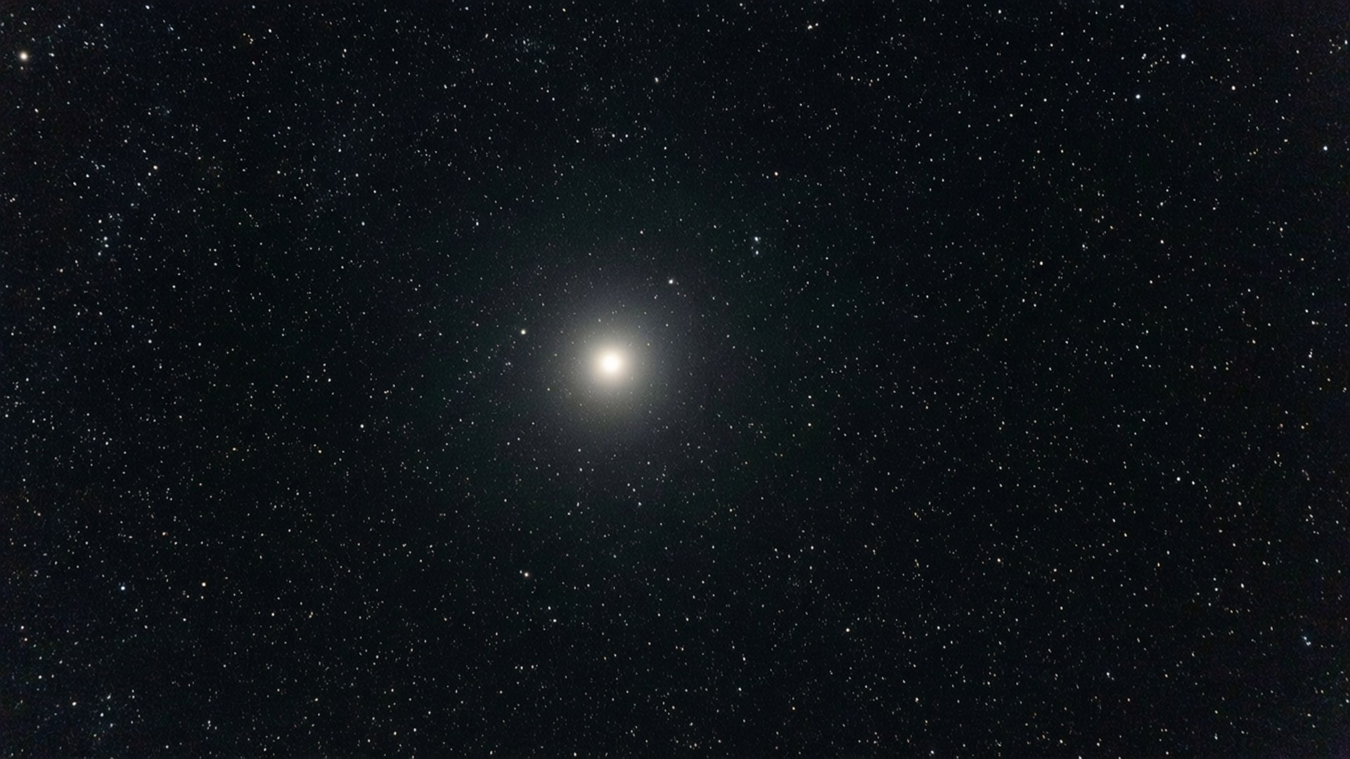 Quasar, minimalist composition, nearly black space, Full HD Desktop Wallpaper