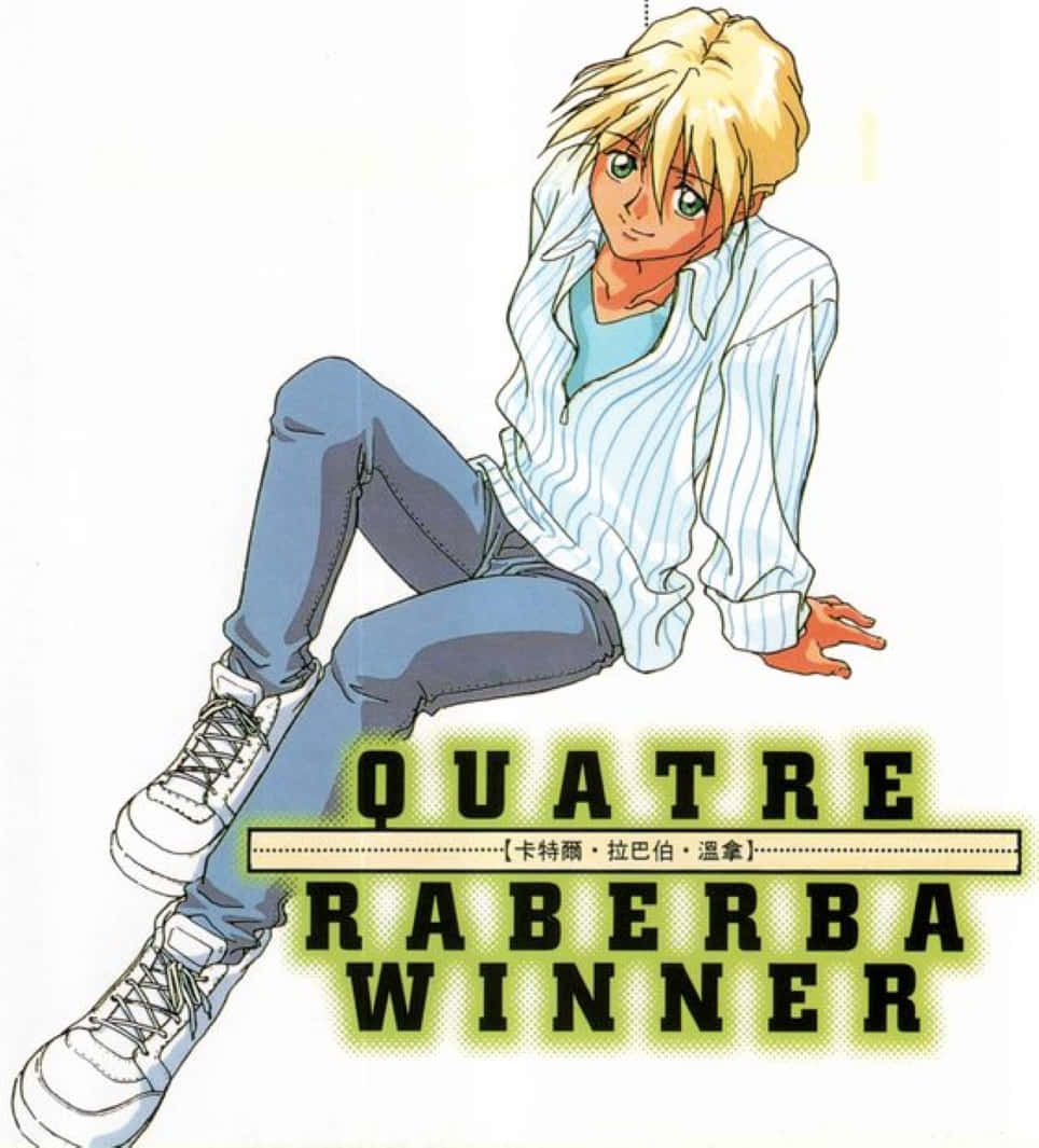 Quatre Raberba Winner, striped shirt, jeans, SD Phone Wallpaper
