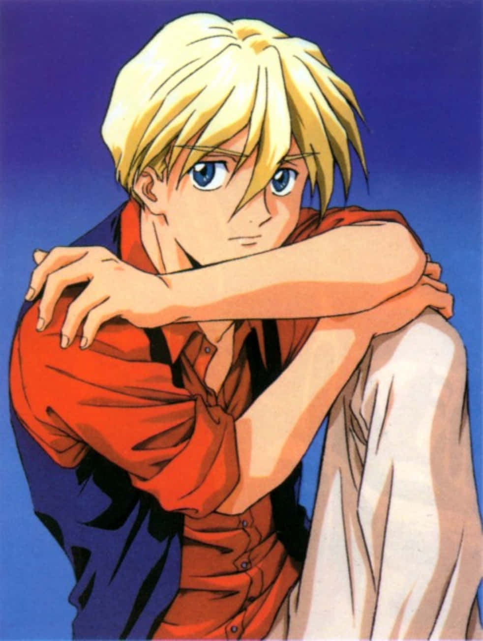 Quatre Raberba Winner, blonde anime boy, blue eyes, HD Phone Wallpaper