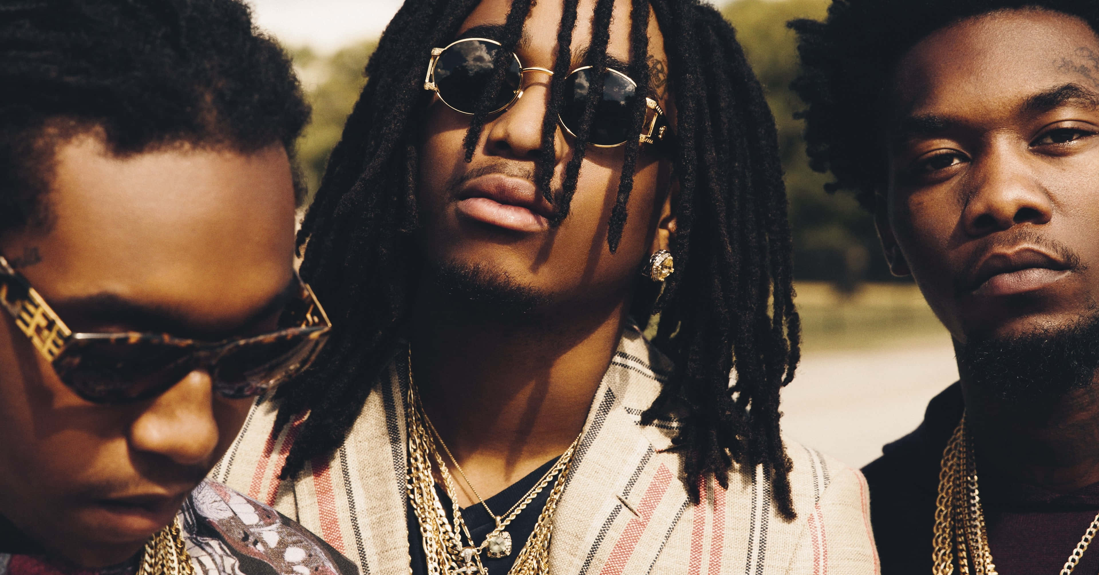 Quavo, dreadlocks, sunglasses, 4K Desktop Wallpaper