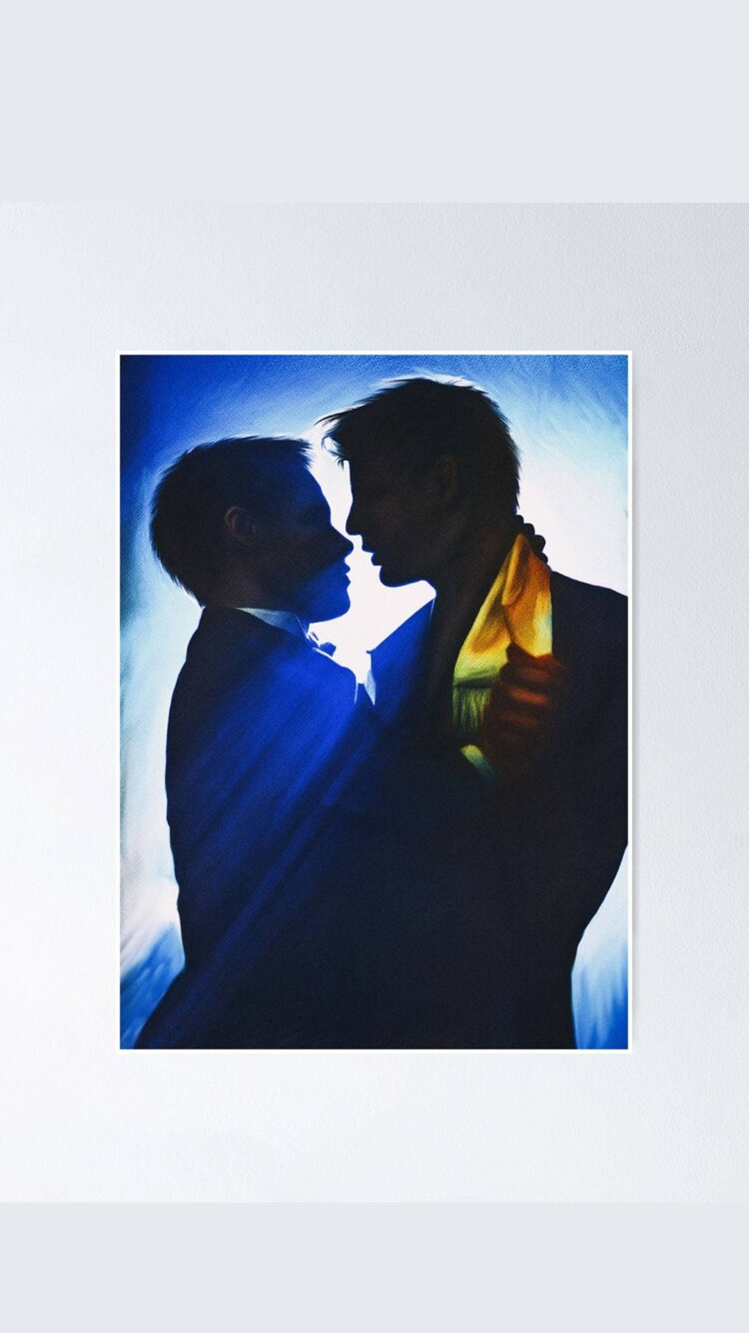 Queer As Folk, lovely night, glowing blue and yellow light, Full HD Phone Wallpaper