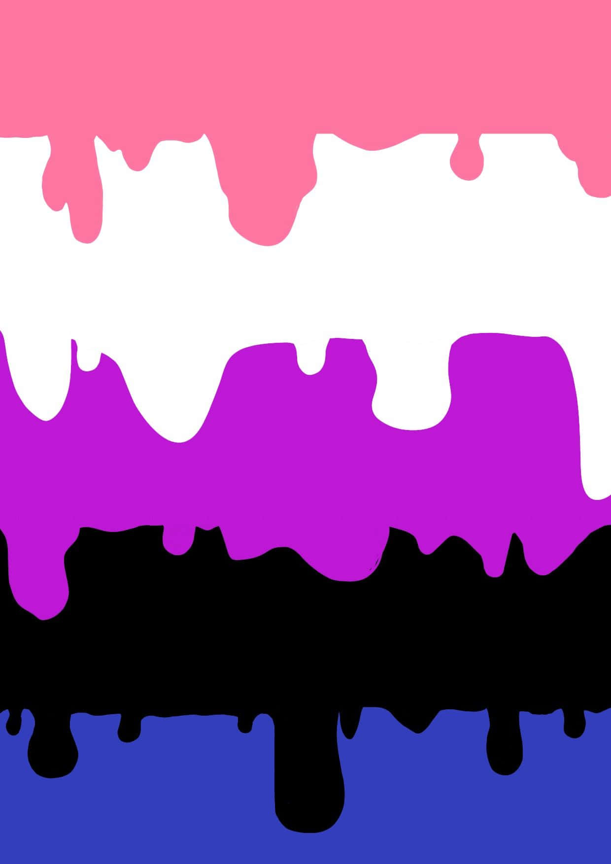gender fluid, pink, white, HD Phone Wallpaper