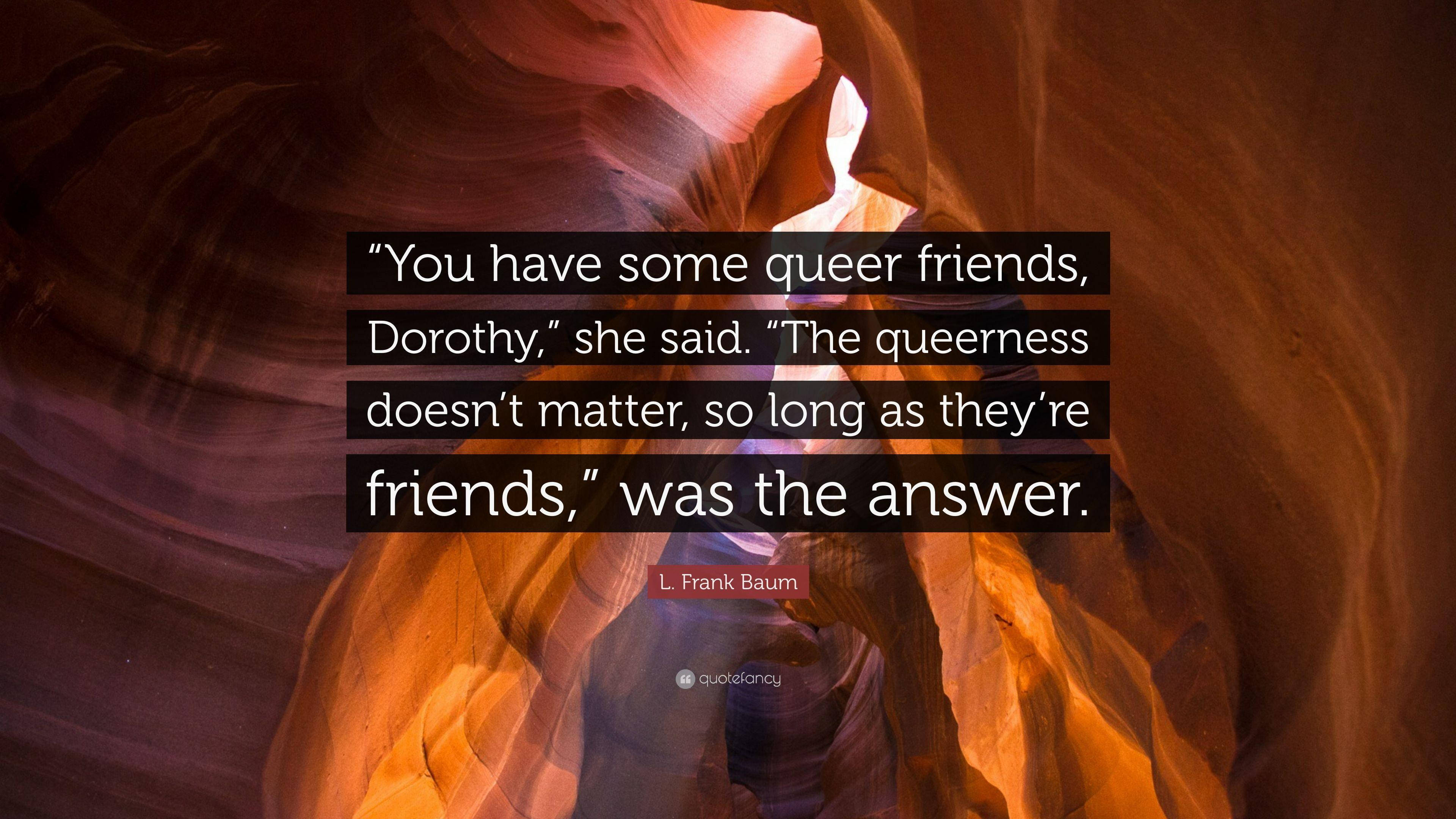 charming queer quotes, warm glowing canyon wall, smooth curved rock formations, 4K Desktop Wallpaper